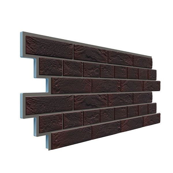 Фасадная термопанель Доломит Венецианский кирпич 20 мм от Алтея