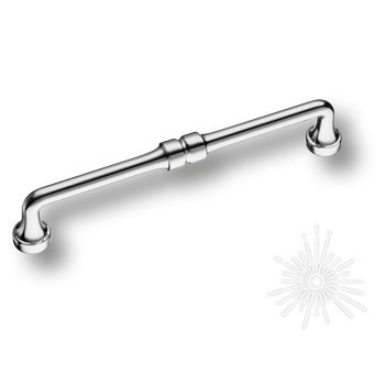 Ручка скоба 551-160-Chrome, материал Замак, отделка Хром, 37*20*179 мм
