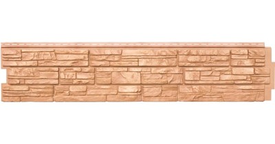 Фасадная панель Grand Line (Я Фасад), Крымский сланец, Classic, Цвет Янтарь.