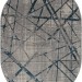 Ковер Liman F478 GREY-BLUE ОВАЛ 280x380