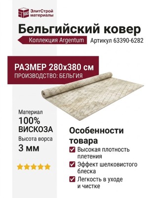 Ковер Argentum 63390-6282 280x380