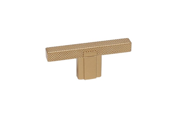 Ручка кнопка 8.1177.0012.0903, материал Замак, отделка Золото, 65*10*28 мм