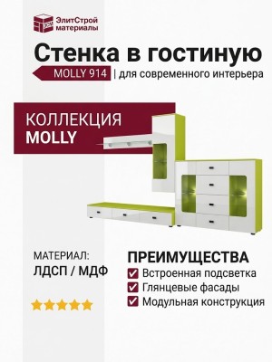 Стенка в гостиную MOLLY 914