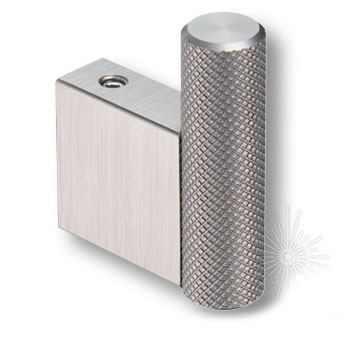 Крючок 7009014L24 GRAF, материал Алюминий, отделка Сталь, 50*41*14 мм