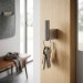 Крючок Viefe 7009014L24 GRAF, материал Алюминий, отделка Сталь, 50*41*14 мм