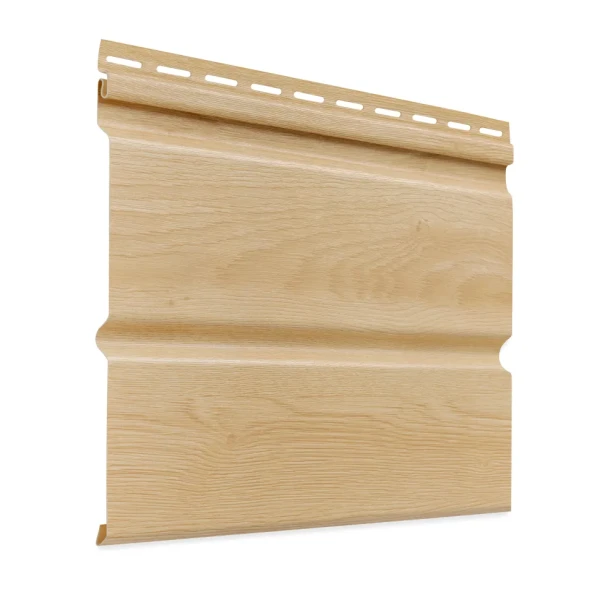 Виниловый сайдинг Альта-Профиль Альта-Брус Люкс, Каштан