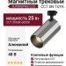 Магнитный трековый светильник SUPERSPIKE Q 25 CCT SN TUYA