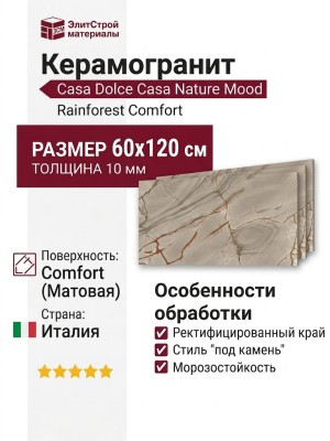 Casa Dolce Casa Nature Mood Rainforest Comfort 60x120 775096
