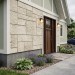 Фасадная панель VOX Sandstone (Сандстоун) светло-бежевого цвета.