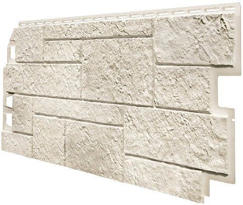 Фасадная панель VOX Sandstone (Сандстоун) светло-бежевого цвета.