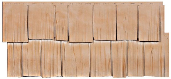 Фасадная панель T-Сайдинг, Щупа Дуб Саяны