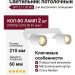 Светильник потолочный SPY 2 11.30 WS