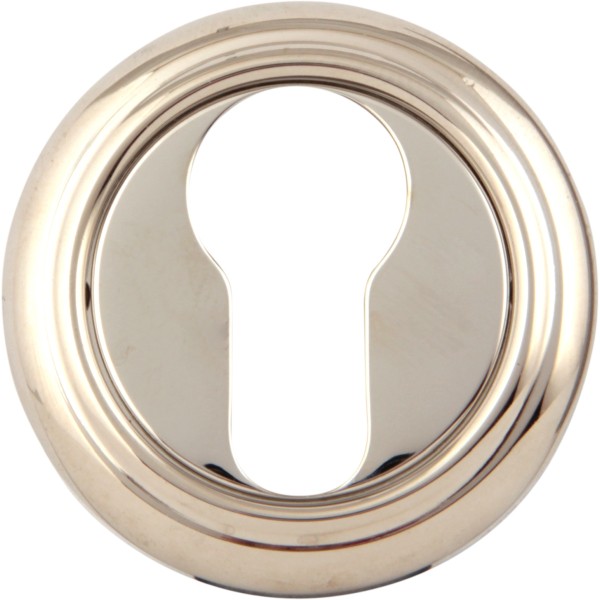 Накладка Cyl на розетке 50V Полированный хром, материал Латунь, отделка Хром, d=50 мм