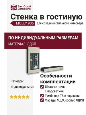 Стенка в гостиную MOLLY 906