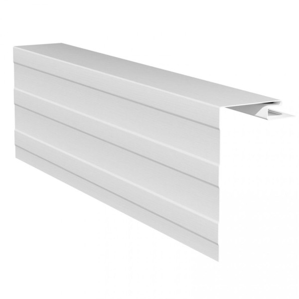 Приоконный профиль для сайдинга, белый