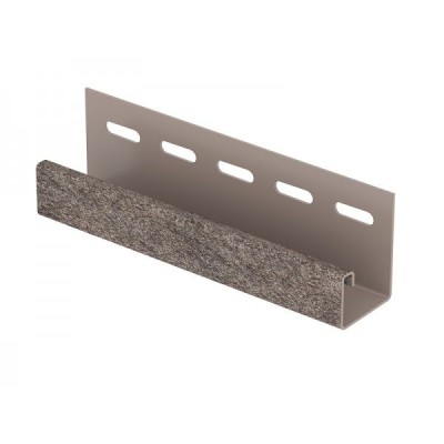 J-планка Ю-Пласт, Сланец Стоун Хаус, Бежевый цвет