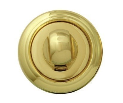 Дополнительные розетки для сантехнического замка WC 50V PB 1, материал Латунь, отделка Латунь, d=50 мм