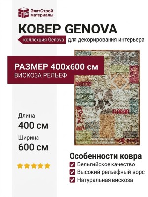 Ковер Genova 38009-6282/60 400x600
