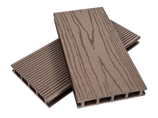 Террасная доска ДПК NanoWood ECO Max Шоколад