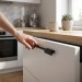 Ручка скоба 8570 0160 AL6, материал Алюминий, цвет Чёрный, отделка Черный, 30*7*220 мм