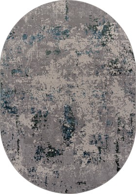 Ковер Liman F477 GREY-BLUE ОВАЛ 280x380