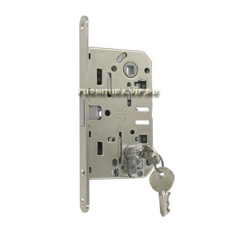 Замок Mediana POLARIS AGB (магнитный) для двери закрывающейся на английский ключ B04103.50.06, материал Сталь, отделка Хром