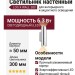 Светильник настенный LOG X WALL 300 6.30 W