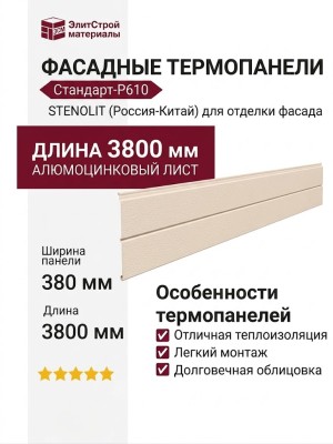 Фасадные термопанели Стандарт-P610