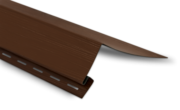 Широкая околооконная планка Ю-Пласт Коричневый
