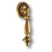 Ручка капля 042470 OLD GOLD, материал Латунь, отделка Французское золото, 90*33 мм