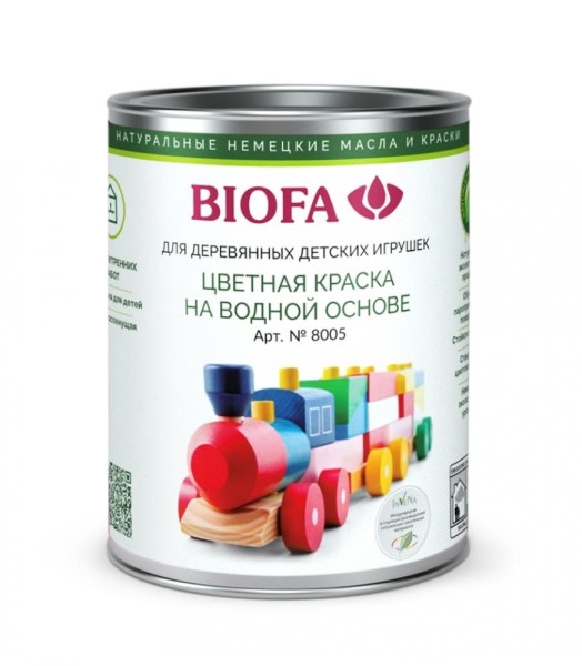 Biofa 8005 Краска для деревянных игрушек 0,4л