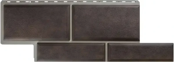 Фасадная панель Альта-Профиль Флорентийский камень Коричневый