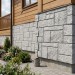 Фасадная панель VOX Sandstone (Сандстоун) светло-серого цвета