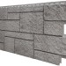 Фасадная панель VOX Sandstone (Сандстоун) светло-серого цвета