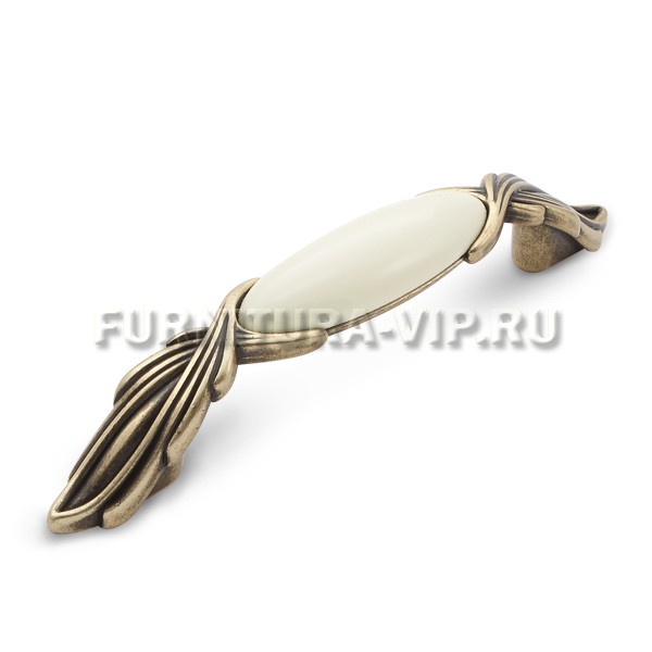 Ручка скоба WMN.97.01.00.096.D1, материал Замак Керамика, отделка Бронза Керамика, 141*20*30 мм