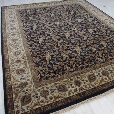 Индийский ковер DR-45 Black 274x366