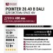 Магнитный трековый светильник POINTER 20.40 B DALI