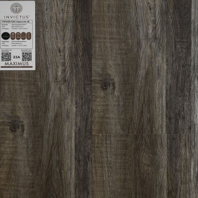 Кварцвиниловая плитка Invictus коллекция Maximus Click XL Plank 48 Vintage Oak Cappuccino