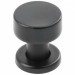 Ручка кнопка Gamet GZ-RING-1-20M, материал Замак, цвет Чёрный, отделка Черный, 31*d=26 мм