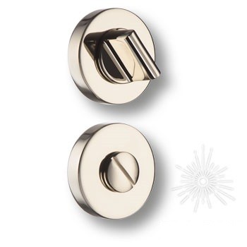 Дополнительные розетки для сантехнического замка RO12W6 PN ROSET, материал Замак, отделка Никель, d=52 мм