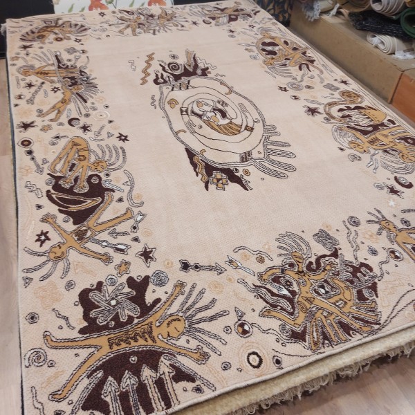 Ковер BCF шерсть