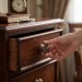 Ручка кнопка Giusti WPO.6022.030.00D1, материал Замак, отделка Бронза, 15*d=30 мм