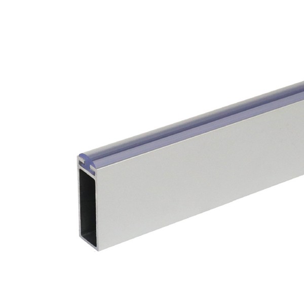 Штанга для одежды Linear 10х30 c демпфером 636.2000.14, материал Алюминий, отделка Алюминий, 2000*10*30 мм