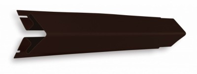 Наружный угол 50 мм Ю-Пласт Коричневый