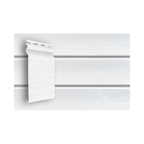 Сайдинг Grand Line Natural Брус 3,0 S7 Белый