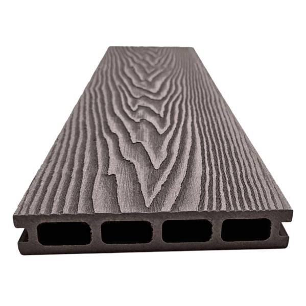 Террасная доска ДПК NanoWood 3D Double Венге