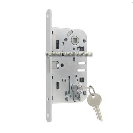 Замок Mediana POLARIS AGB (магнитный) для двери закрывающейся на английский ключ B04103.50.34, материал Сталь, отделка Хром