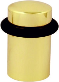 Ограничитель напольный 850 PB, материал Латунь, отделка Золото, 42*27 мм