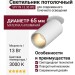 Светильник потолочный SPY IN 13.30 WS