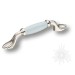 Ручка скоба 1640-51-96-BLUE, материал Замак Керамика, цвет Голубой, отделка Керамика Никель